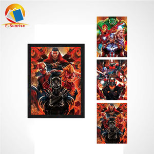 Affiches lenticulaires 3D personnalisées, art mural <span class=keywords><strong>photo</strong></span> à effet de bascule, design d'image changeante unique pour la décoration intérieure - Product Image 5