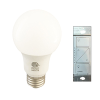 Prix d'usine, ampoule LED électrique à intensité variable sans scintillement, 120V A15 A19 E26 ETL, silicone intégré, dimmable