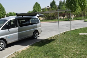 Tente de voiture Arcadia de haute qualité et <span class=keywords><strong>auvent</strong></span> latéral pour camping-car 4x4, utilisation quatre saisons, pare-soleil, imperméable, toile Ripstop - Product Image 5