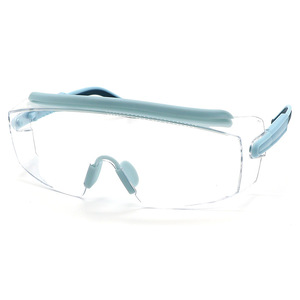 WELTA ANSI Z87.1 Certifié Lunettes de sécurité enveloppantes Temple réglable avec lentille transparente en polycarbonate pour la protection des yeux - Product Image 4