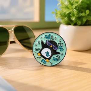 Pin de Esmalte Personalizado con Gráfico de <span class=keywords><strong>Animal</strong></span> Moderno y Divertido, Insignia de Dibujos Animados Personalizada, Logotipo Personalizado de Metal Fundido a Presión para - Product Image 1