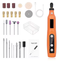 2025 GOLDMOON Vente en gros Ensemble d'outils rotatifs électriques sans fil Mini perceuse-meuleuse