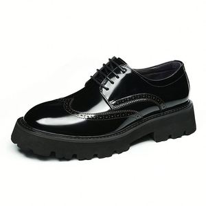 Nouvelle Collection 2026 : Ensemble Habillé Tendance en Cuir Véritable pour Homme et Chaussures en Cuir Assorties - Product Image 2