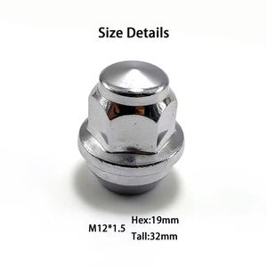 <span class=keywords><strong>Ecrou</strong></span> <span class=keywords><strong>de</strong></span> <span class=keywords><strong>roue</strong></span> chromé <span class=keywords><strong>de</strong></span> style OEM M12x1.5 pour <span class=keywords><strong>Ford</strong></span> Focus Escape Fusion <span class=keywords><strong>Fiesta</strong></span> Ranger EcoSport Transit Connect Lincoln MKC MKZ - Product Image 5