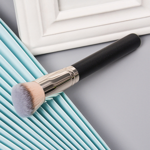 Custom Logo Angled <b>Foundation</b> Brush Soft Powder Polishing Makeup Brush for Beauty Salon Wholesale - Product Image 5
