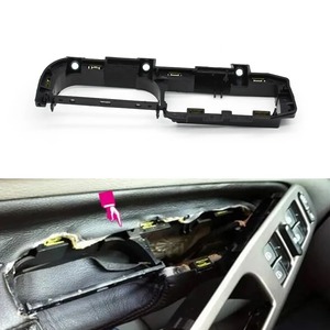 Tirador de puerta delantera izquierda y derecha de coche LHD de Color de fibra de carbono para VW Bora <span class=keywords><strong>Golf</strong></span> 4 MK4 Jetta 1999 2000 <span class=keywords><strong>2001</strong></span> 2002 2003 2004 - Product Image 3