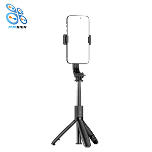शानदार ब्लैक <span class=keywords><strong>3</strong></span> अक्ष जिम्बल ट्राइपोड सेल्फी फोल्ड सेल्फी फोल्ड लाइव गिम्बल स्टेबलाइज़र चीन - Product Image 6