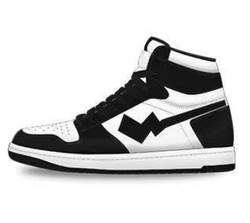 Chaussures de basket-ball G5 Retro New Style Stock 1s TS en daim noir, olive, reverse mochas, pour hommes, sport et décontracté - Product Image 5