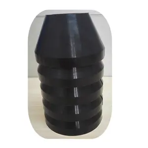 Rubber elements, sealing cone for stuffing box