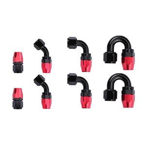 通用赛车零件AN4 AN6 AN8 AN10 AN12 AN16 AN20铝燃油管路旋转软管端部配件 - Product Image 2