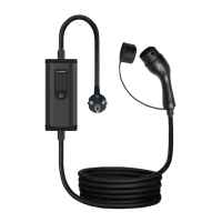 Chargeur Ev 40a 9kw Niveau 2 Type 2 ou Type 1 avec câble de 5m Chargeur de voiture pour véhicule électrique Chargeur portable Ev