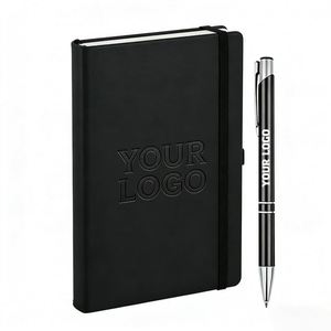 2026 Wholesale Planner Logo <b>A6</b> <b>Diary</b> School Students Leather Hardcover Journal Notebook Promo Business Gift Note Book - Product Image 1