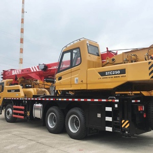 Grue sur camion SANY STC250 d'<span class=keywords><strong>occasion</strong></span>, flèche à 4 sections, 3 essieux, moteur diesel, pour travaux d'ingénierie - Product Image 6