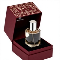 Boîte d'emballage de parfum vide de luxe personnalisée avec logo 30ml 50ml 100ml Étui de flacon haut de gamme à rabat