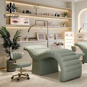 Manufacturer High Quality Load-bearing Eyelash Beauty Bed Curved Wave Memory Foam Spa Lash Bed for <b>Nail</b> Eyelash <b>Extension</b> - Product Image 2