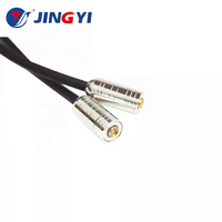 Colokan kabel konektor Audio Jack XLR Speaker Pria Wanita 6mm Pin emas warna-warni plastik tahan air