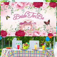 Bride To Me bannière décorations de fond mariage fiançailles fête Photo toile de fond fournitures décor de mariée pour mariage