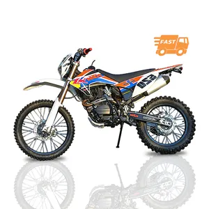 Nuevo diseño 250cc motocicleta usada arranque eléctrico pitbike China 250cc motos de Cross cuadro de aleación moto de cross 250cc
