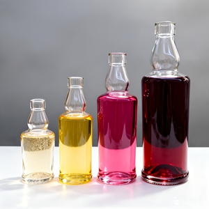 Bouteille en verre réutilisable lisse <span class=keywords><strong>de</strong></span> 500 ml, sérigraphiée professionnellement, pour gin, whisky, vin, vodka, brandy - Product Image 6