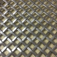 Cloisons décoratives en maille métallique en laiton, maille décorative tissée pour cuisine, finition bronze, maille décorative en acier inoxydable