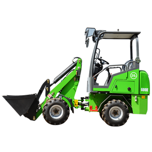 Hot Selling China Small Farming Mini Front End Compact <b>Battery</b> Wheel High Power Engine 3140mm Lifting Height 0.3m3 Bucket - Product Image 5