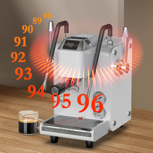 Italian Large Capacity <strong>Commercial</strong> Professional Electric <strong>Espresso</strong> Coffee Maker <strong>Machines</strong> with Milk Frother