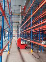 Fabrika Stokları Mobil Kendinden Tahrikli Dikey Elektrikli Tam Otomatik Alüminyum Alaşımlı Depo Kaldırma Platformu
