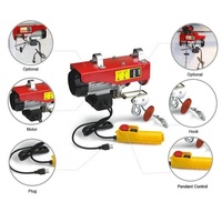 PA1000 Mikro-Hebezeug 220V Fernbedienung 1000Kg Elektrischer Mini-Lift Hebezug 30m Drahtseil