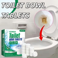 Tablettes nettoyantes effervescentes puissantes pour toilettes et salles de bain, élimination des taches, calcaire, odeurs et désodorisation en profondeur