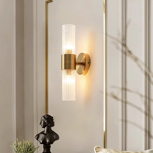 Dekorative Indoor Luxus Wand leuchte Nachttisch Wohnzimmer Korridor Hochwertige Glaswand leuchte - Product Image 4