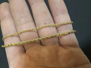 Collar de Cadena de Acero Inoxidable Chapado en Oro de 18K, Diseño de Martillo, Moderno y Personalizado, para Hombre y Mujer, Regalo para Fiestas y Festivales - Product Image 4