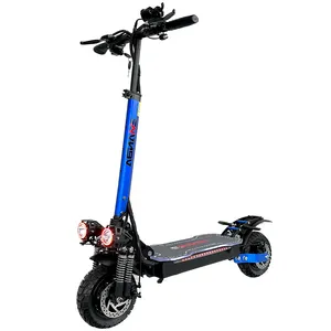 Hors route 48v 52v 2000w 2400W scooter électrique pliant double moteur 3000w puissante vitesse rapide pour adulte E scooter