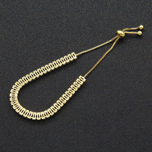 Hot Selling Innovation Simple Adjustable Design <b>Copper</b> Chain <b>Bracelet</b> Light Luxury Women's <b>Bracelets</b> Fashion Jewelry Wholesale - Product Image 4