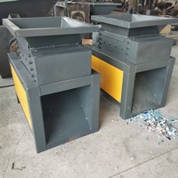 Équipement de broyage, broyeur entièrement en acier, rendement élevé, CE, pour le recyclage des palettes en bois