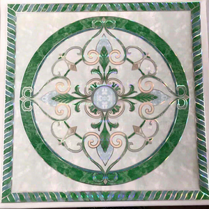 Panneau <span class=keywords><strong>de</strong></span> plafond en <span class=keywords><strong>PVC</strong></span> moderne et élégant, dalles carrées 6/7 mm, étanche et ignifuge, pour installation <span class=keywords><strong>sur</strong></span> grille <span class=keywords><strong>de</strong></span> plafond en appartement ou centre commercial - Product Image 3