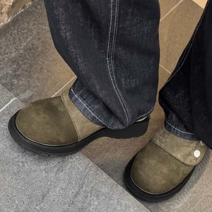 Mocasines retro con plataforma para hombre, combinación de colores moderna 2026, nuevo estilo de otoño, versátiles para todas las ocasiones - Product Image 4
