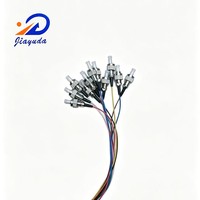 Paquete de 12 Fibras Ópticas Elite, Pigtail OM3 Multimodo 50/125um, Coloridas, 12 Colores Seleccionables, LC SC ST FC, para ODF