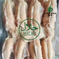 Os de poulet halal savoureux avec filet, surgelé, exportation en vrac de Chine