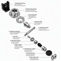 Boîtier métallique de précision usiné CNC 5 axes, pièces usinées et tournées sur mesure, électroérosion à fil, tolérance 0,01 mm, équipement industriel