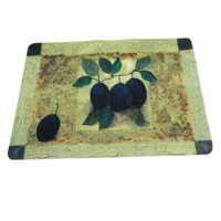 Sets de table contemporains en plastique PP de qualité alimentaire à 100 %, pour cuisine et salle à manger, offerts gratuitement