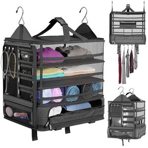 Organizador Colgante para Maletas, Bolsa de Almacenamiento para Viajes, Armario Portátil para Maletas, Fácil de Transportar, Sin Arrugas, para Empacar - Product Image 1
