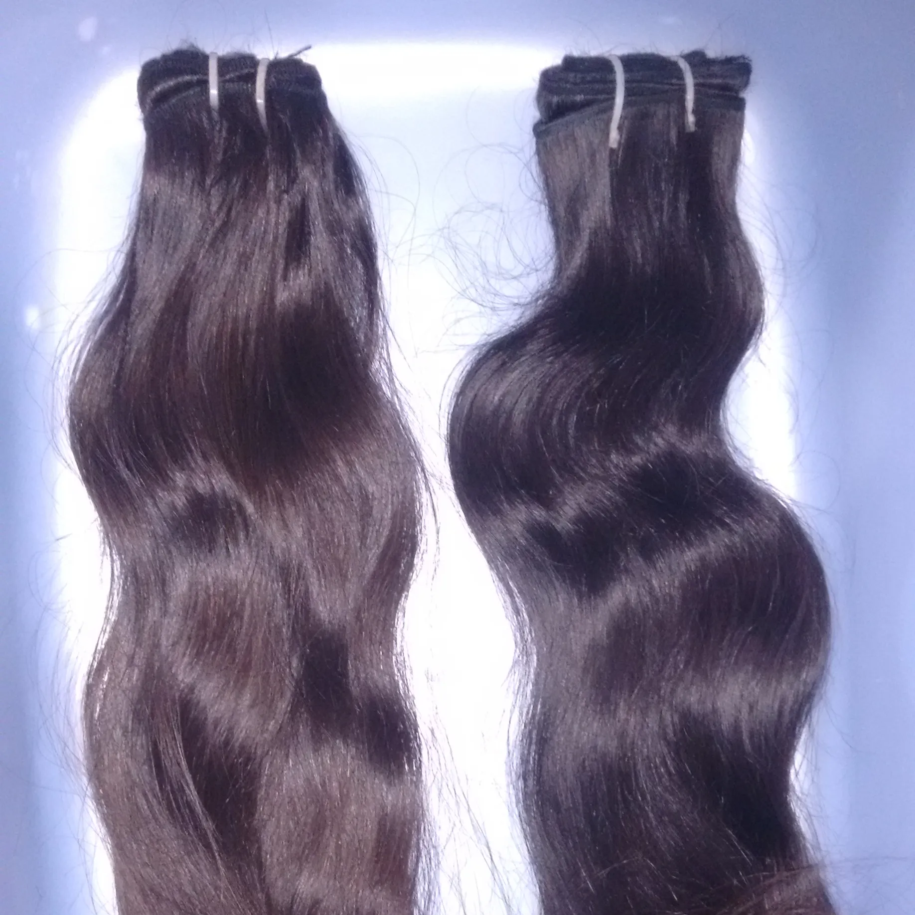 Fashionable accessories virgin Indian remy natural best wave hair weaving.good quality remy hair weaving