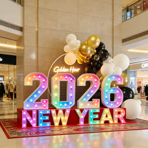 Lettres lumineuses LED autoportantes pour la <span class=keywords><strong>location</strong></span> d'événements, les centres commerciaux, les décorations scolaires - Taille et couleur personnalisables, télécommande - Product Image 4