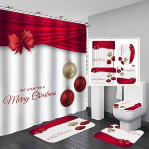 Decorazione Natalizia per il Bagno con Tenda a Tema Babbo <span class=keywords><strong>Natale</strong></span>, Ornamenti Natalizi, Regali di <span class=keywords><strong>Natale</strong></span> e Capodanno 2021, <span class=keywords><strong>Buon</strong></span> <span class=keywords><strong>Natale</strong></span> - Product Image 5