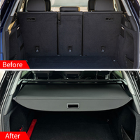 Cache-bagages rétractable pour Audi Q5 2017-2025 Accessoire de voiture pour l'intérieur Version améliorée Accessoires intérieurs