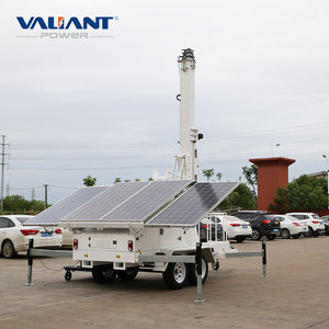 Trailer năng lượng mặt trời phù hợp với ngành công nghiệp Tuổi thọ pin dài di động năng lượng mặt trời Trailer - Product Image 5