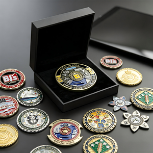 Monete Commemorative Personalizzate LGC con Logo <span class=keywords><strong>in</strong></span> Metallo 3D, Placcate <span class=keywords><strong>in</strong></span> Nichel su Entrambi i Lati, Smaltate Morbide, per Collezione e Regali - Product Image 6