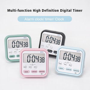 Silent Countdown <b>Timer</b> 60 Min LCD Display Alarm Clock For Students Kitchen Time Management Exam <b>Timer</b> - Product Image 4