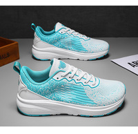 Chaussures de sport décontractées pour hommes, légères, respirantes, en maille, à lacets, pour pieds larges, grandes tailles