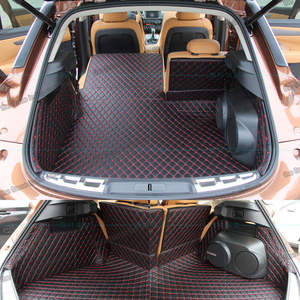 Alfombrilla de cuero para maletero de coche, forro de carga para Citroen <span class=keywords><strong>Ds5</strong></span> 2013 2014 2015 2016 2017 2018 2019 2020, accesorios para alfombras, alfombrillas interiores <span class=keywords><strong>2021</strong></span> - Product Image 3